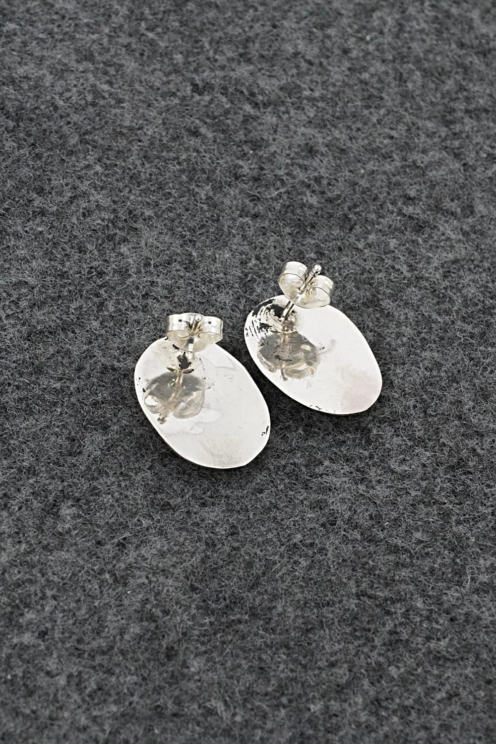 Turquoise & Sterling Silver Earrings - David Morgan