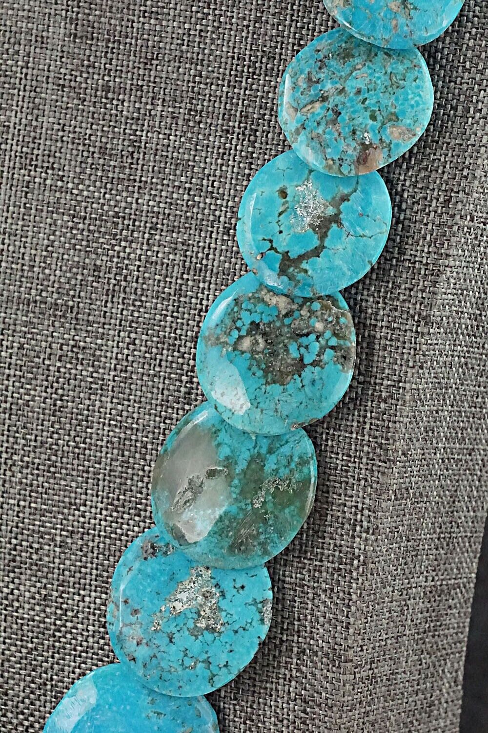 Turquoise & Sterling Silver Necklace - Joann Garcia