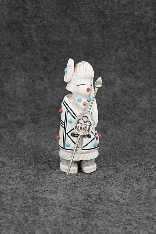 Warrior Zuni Fetish Carving - Claudia Peina