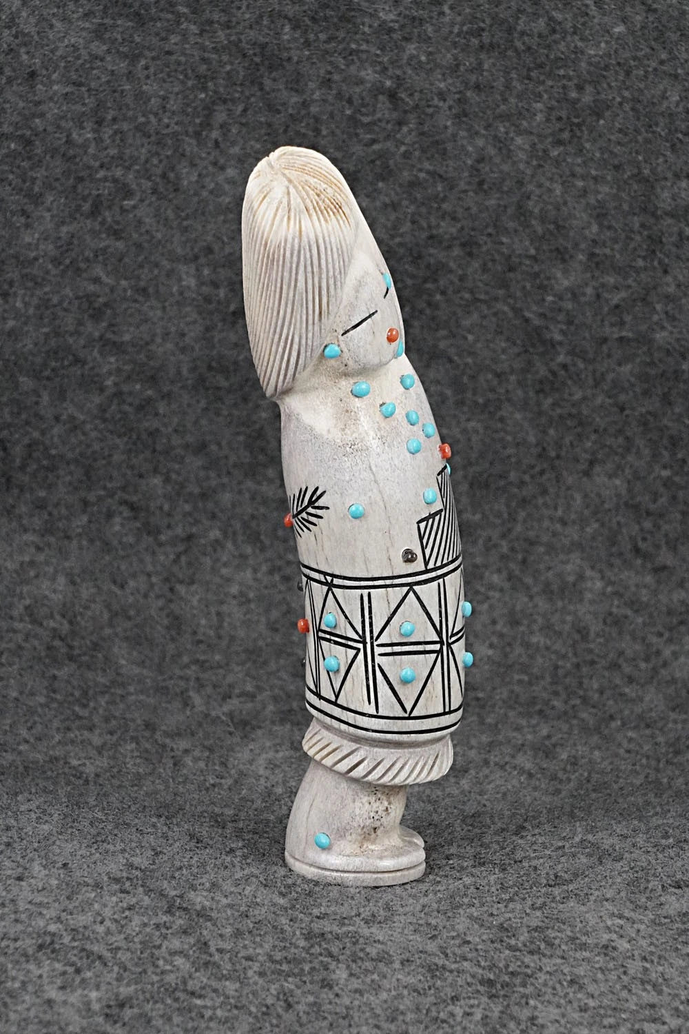 Corn Maiden Zuni Fetish Carving - Claudia Peina