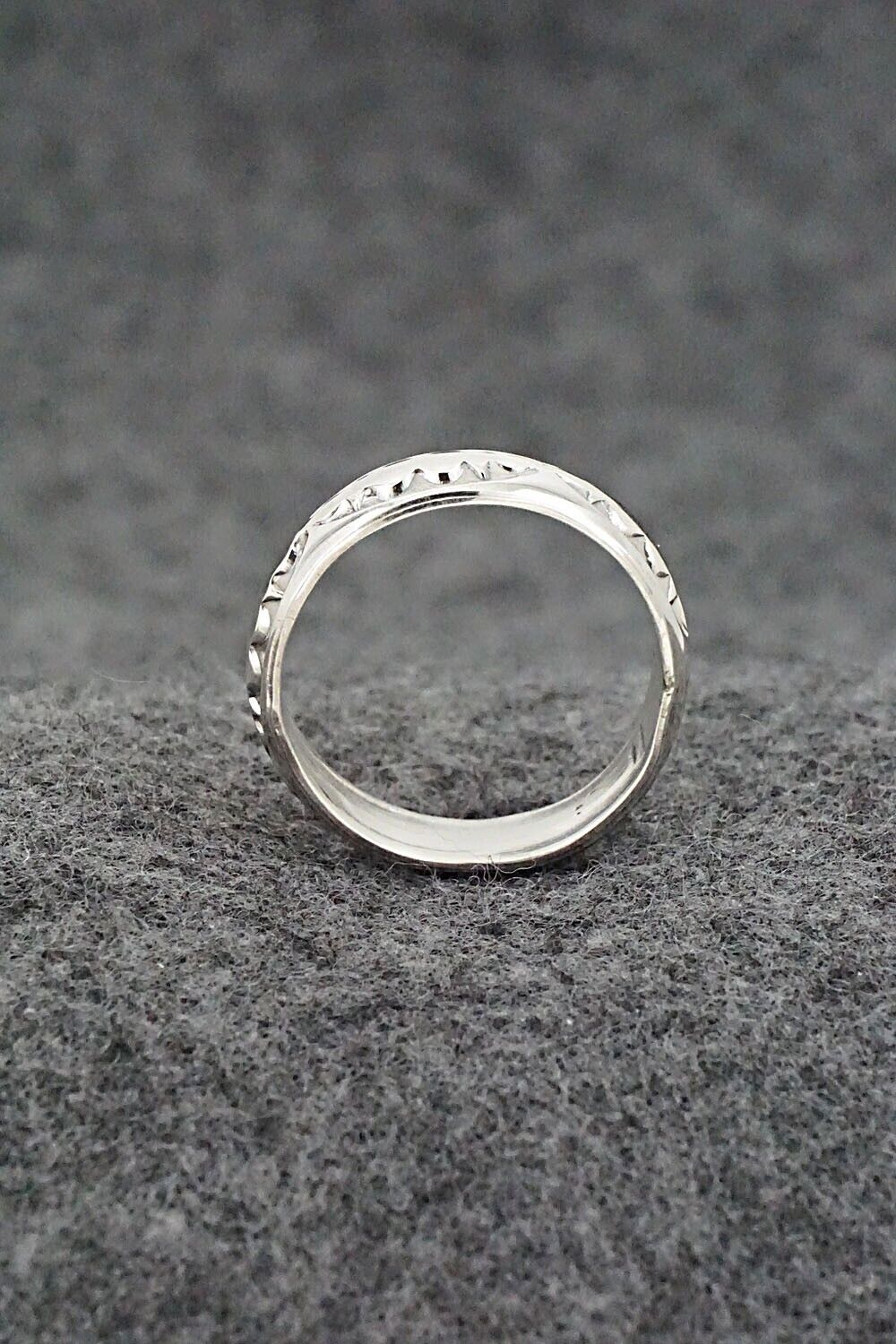 Sterling Silver Ring - Elaine Tahe - Size 8