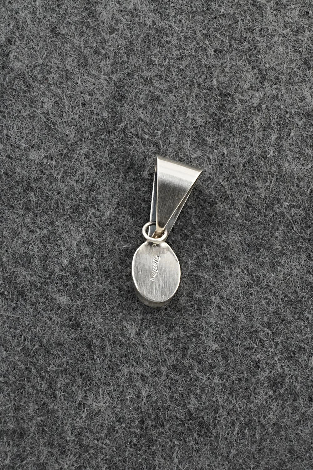 Turquoise & Sterling Silver Pendant - Rosemary Saunders