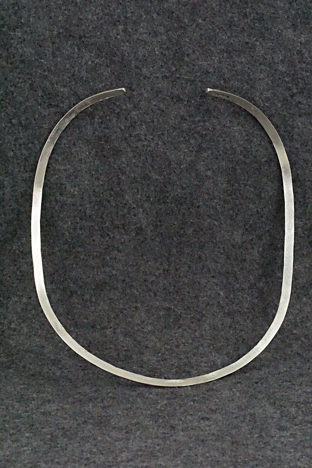 Sterling Silver Choker Necklace - Elaine Tahe