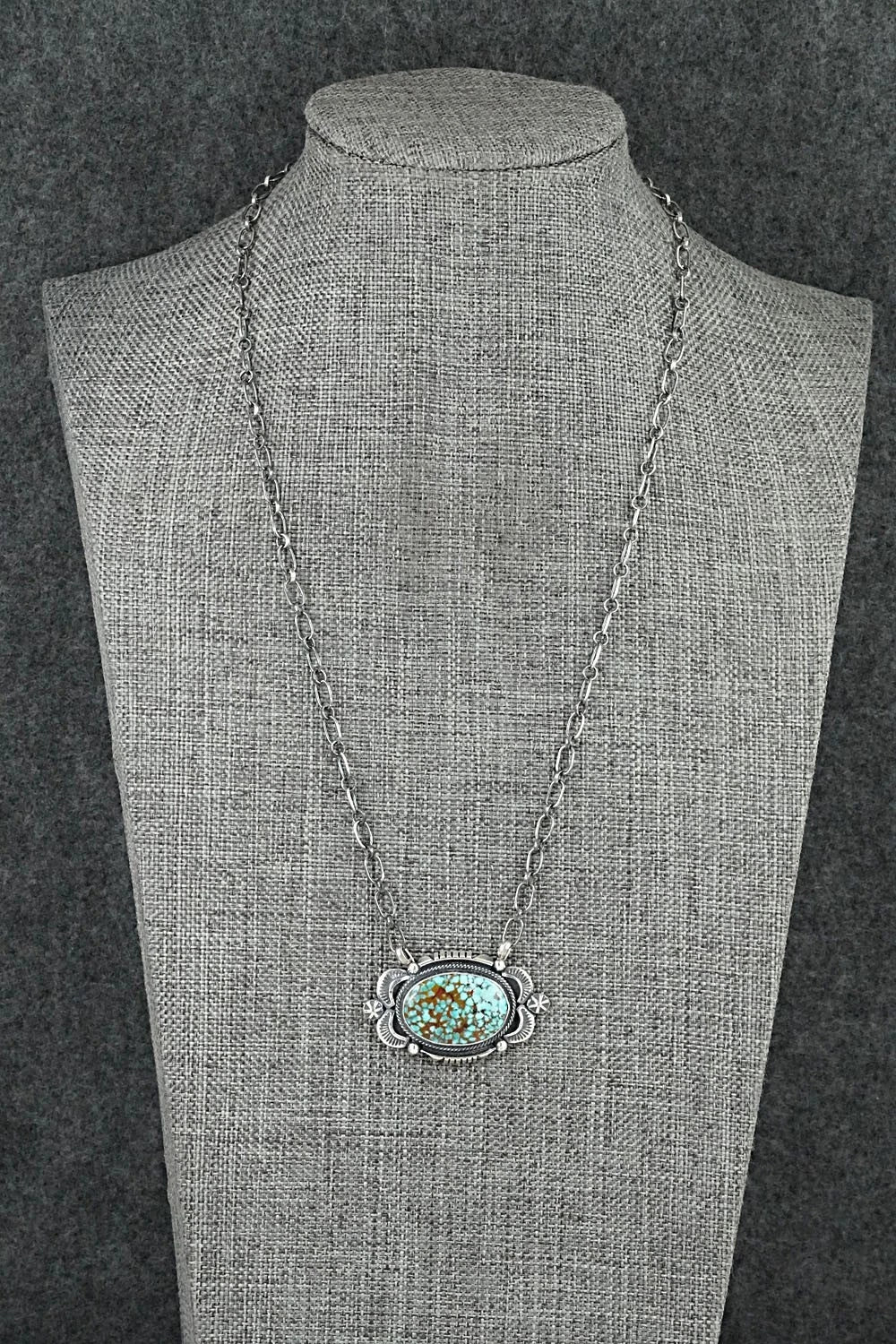 Turquoise & Sterling Silver Necklace - Daniel Benally