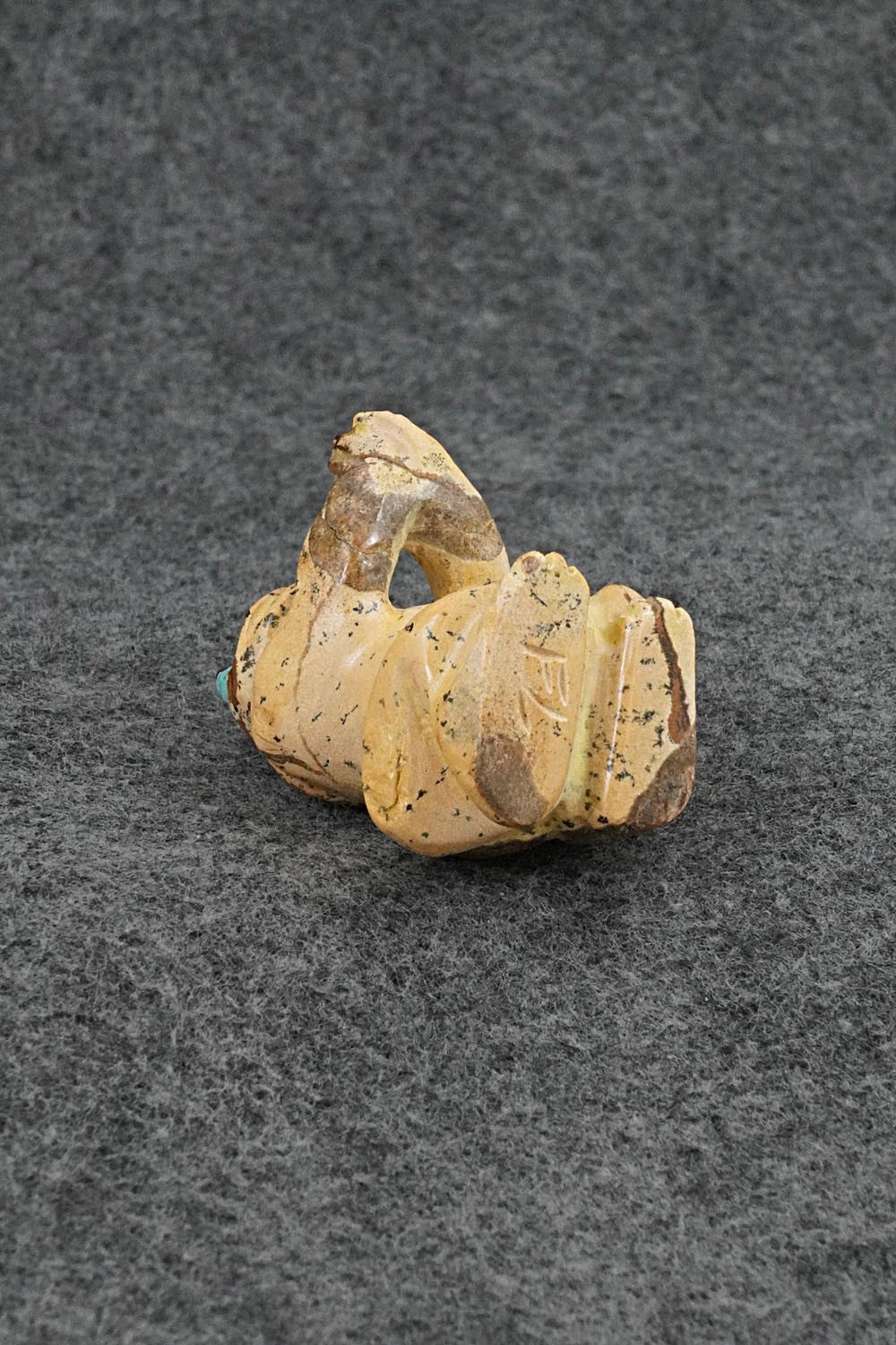 Frog Zuni Fetish Carving - Freddie Leekya
