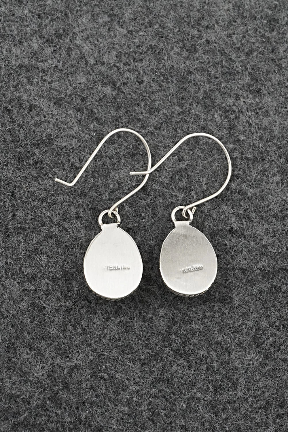 Turquoise & Sterling Silver Earrings - Rosemary Saunders