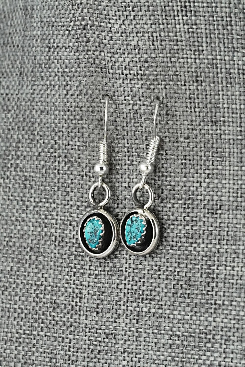 Turquoise & Sterling Silver Squash Blossom Set - Phil Garcia