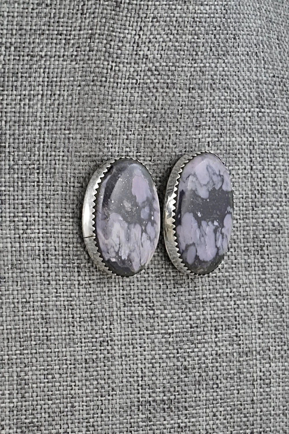 Morado & Sterling Silver Earrings - Murray Hannaweeka