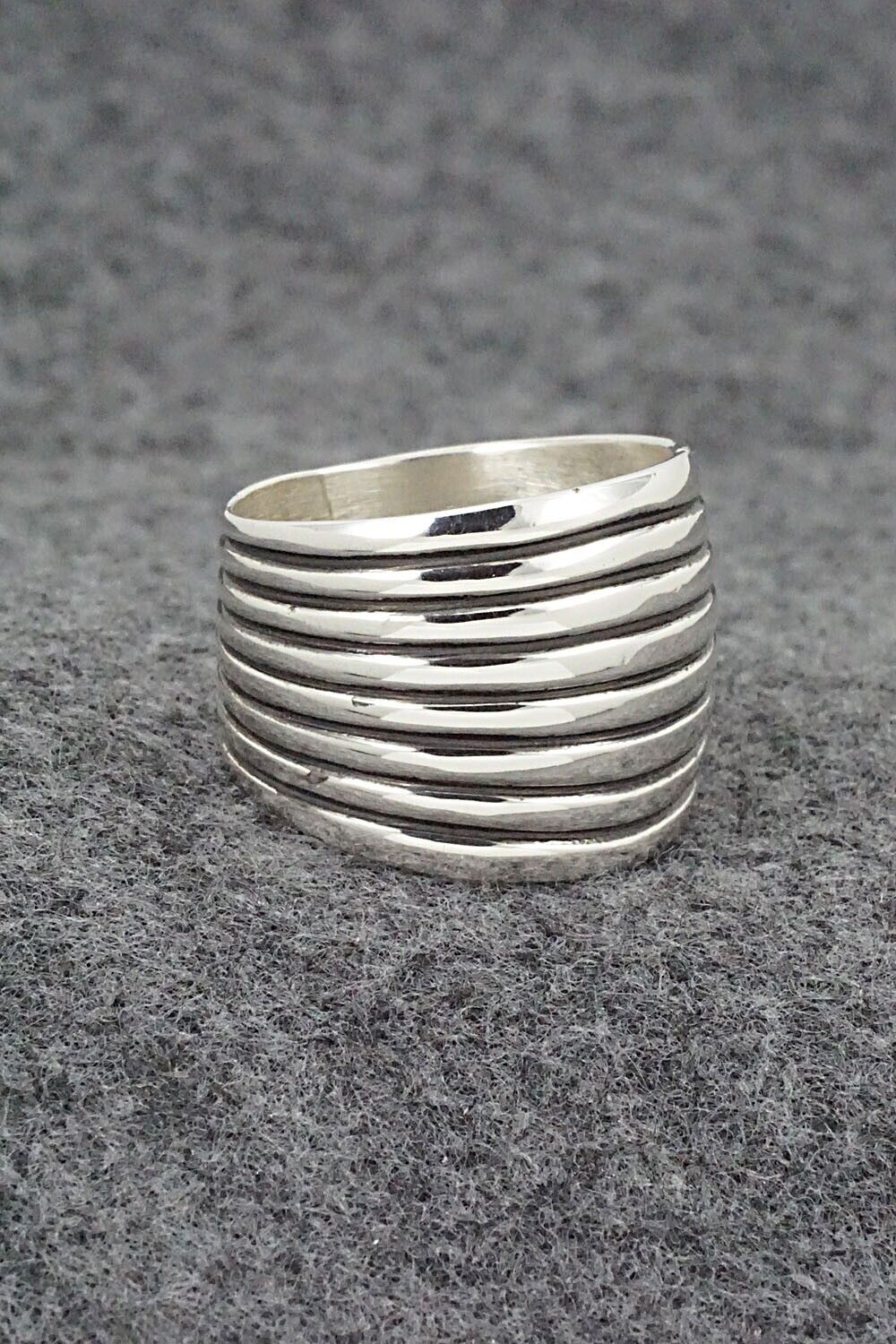 Sterling Silver Ring - Elgin Tom - Size 10.5