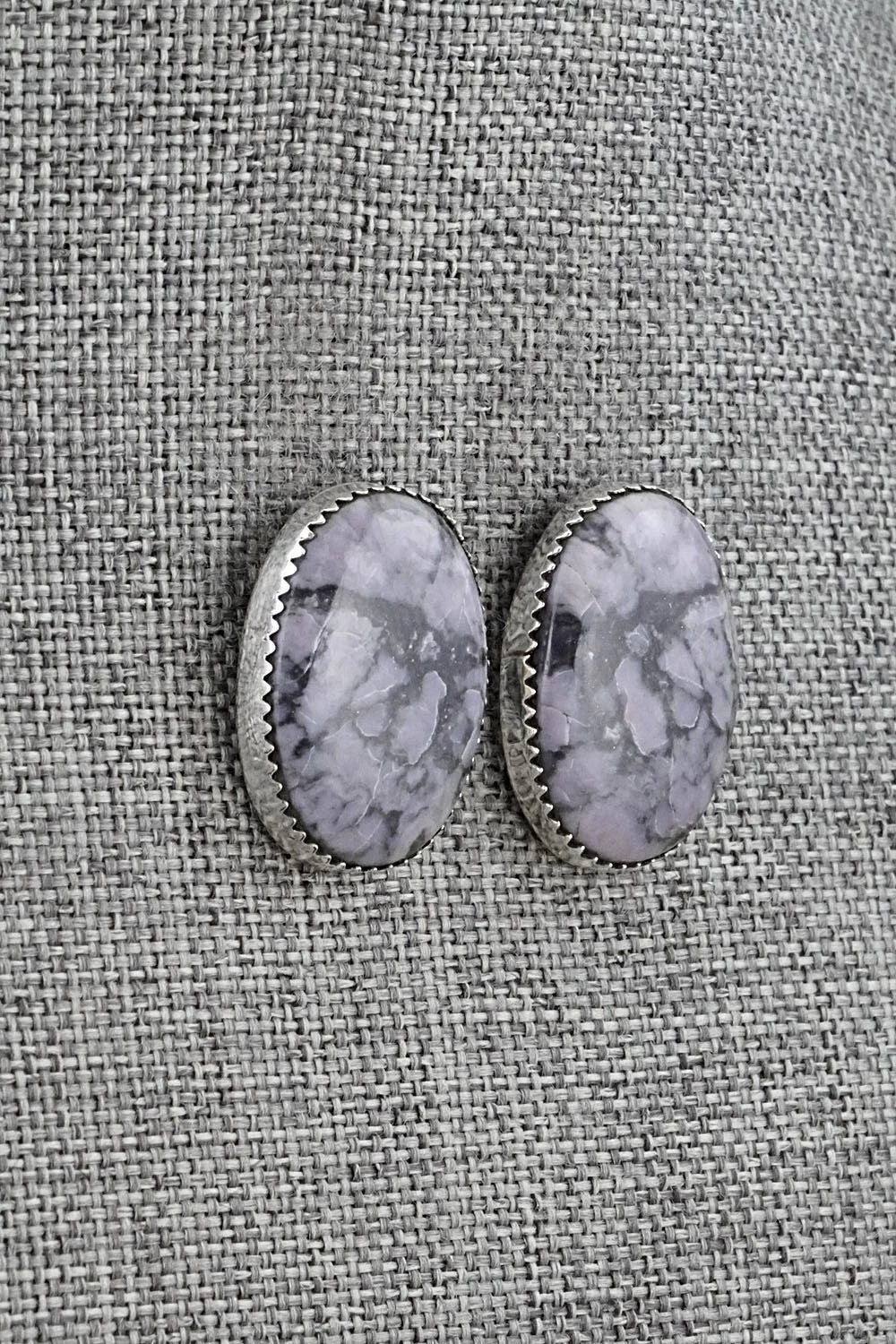 Morado & Sterling Silver Earrings - Murray Hannaweeka