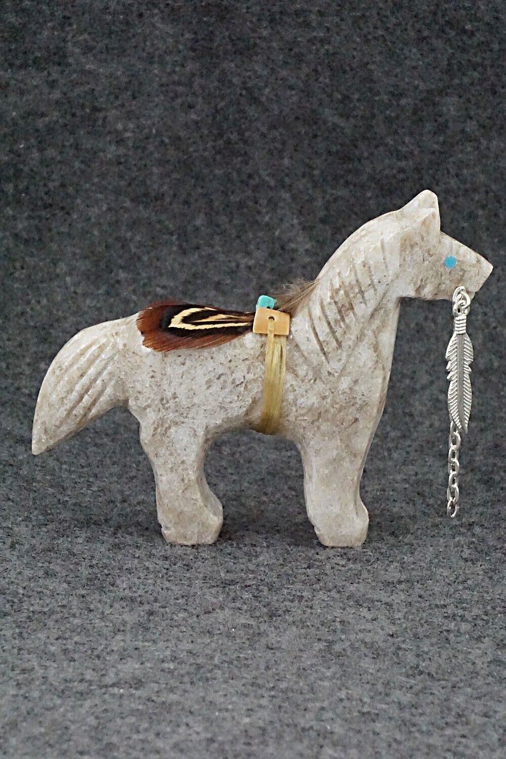 Horse Navajo Fetish Carving - Ben Livingston