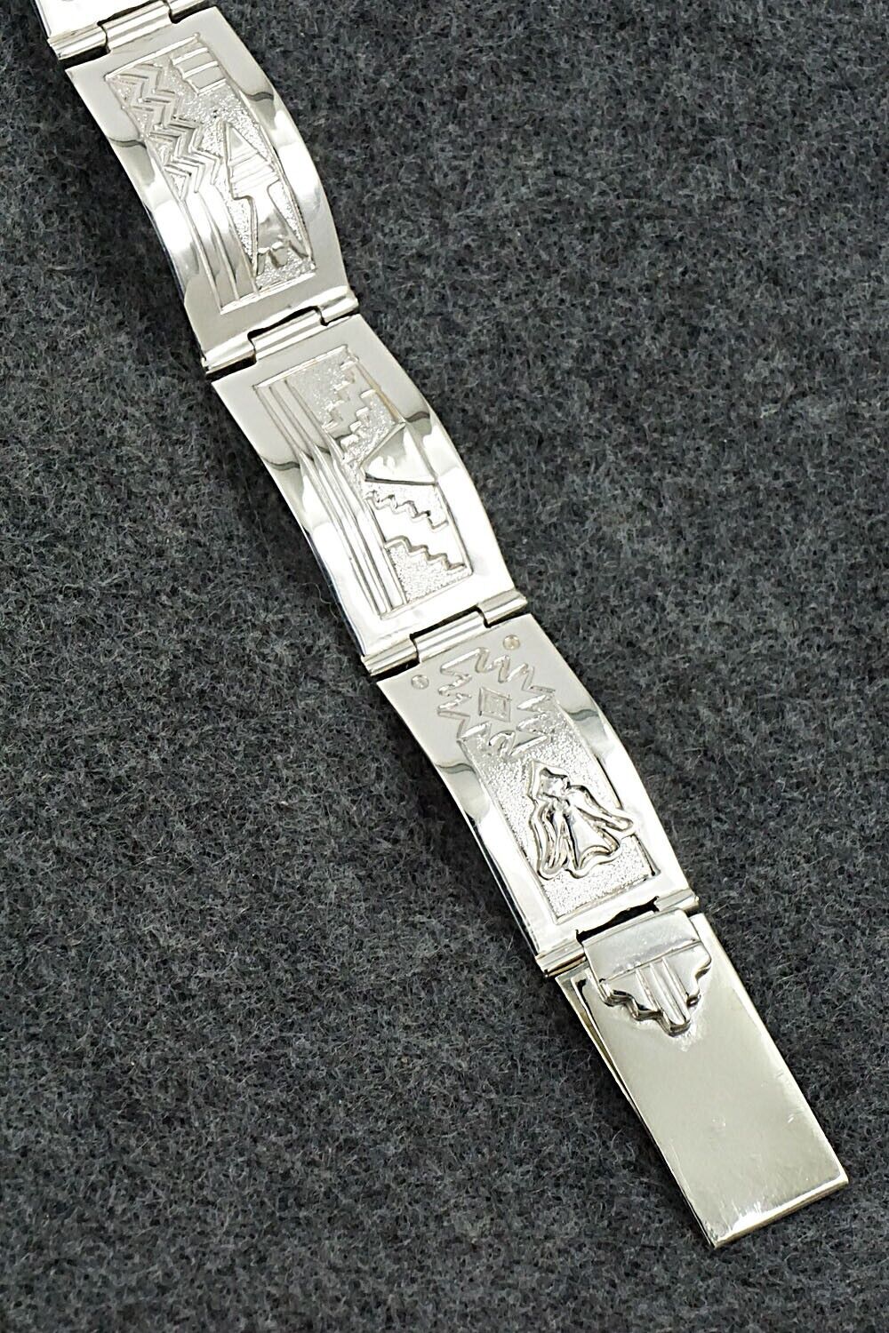 Sterling Silver Link Bracelet - Alanzo Mariano