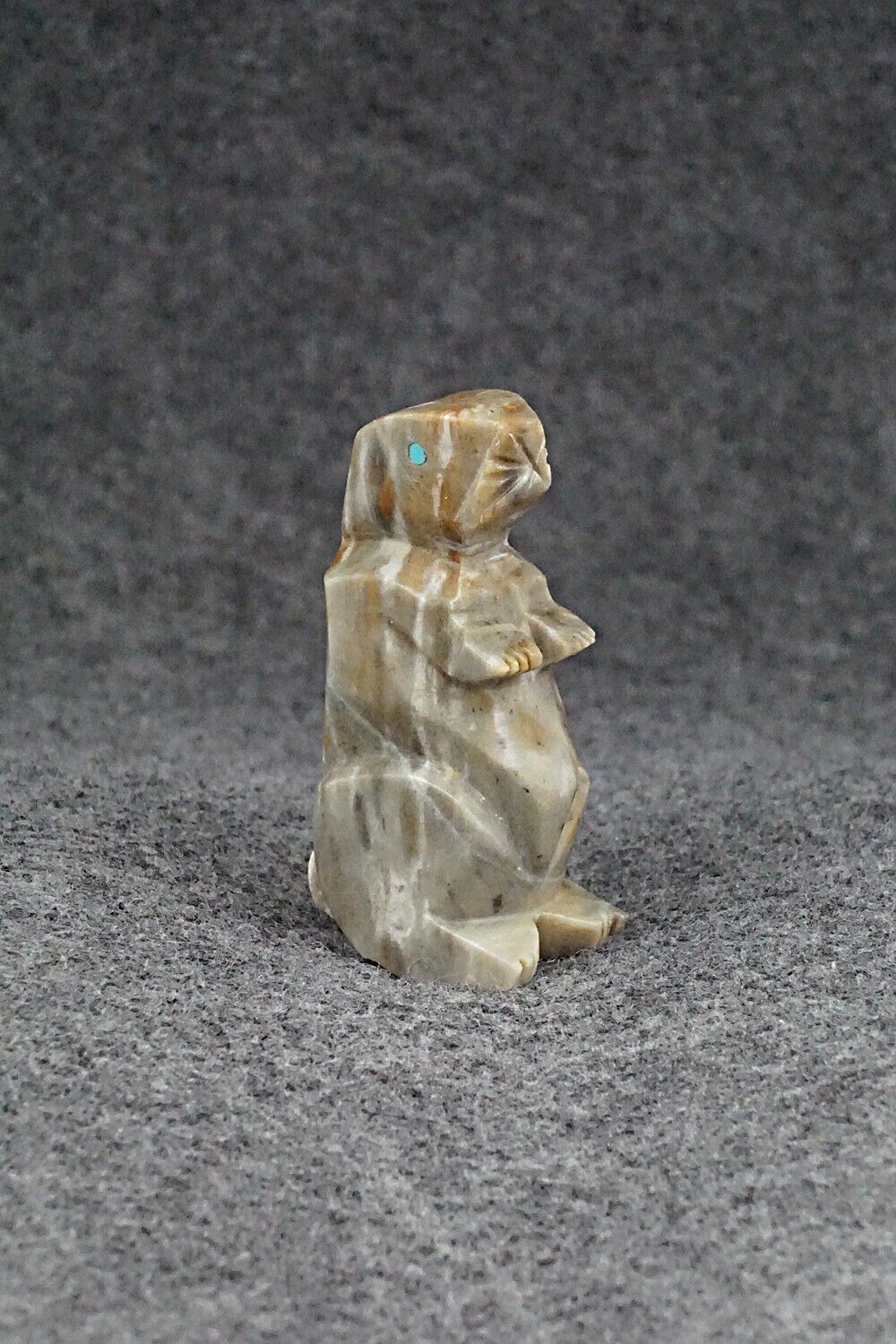 Prairie Dog Zuni Fetish Carving - Tony Mackel