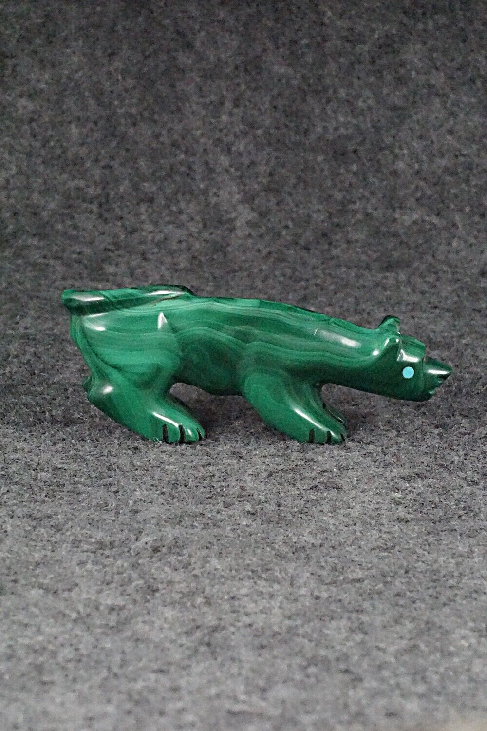 Mountain Lion Zuni Fetish Carving - Andres Quandelacy