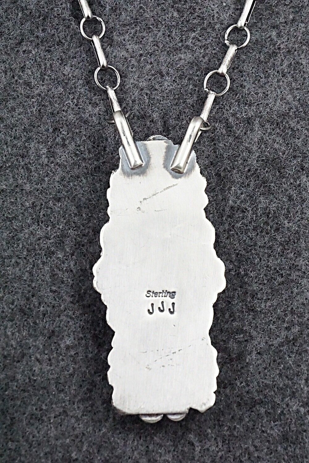 Turquoise & Sterling Silver Necklace - Jeff James