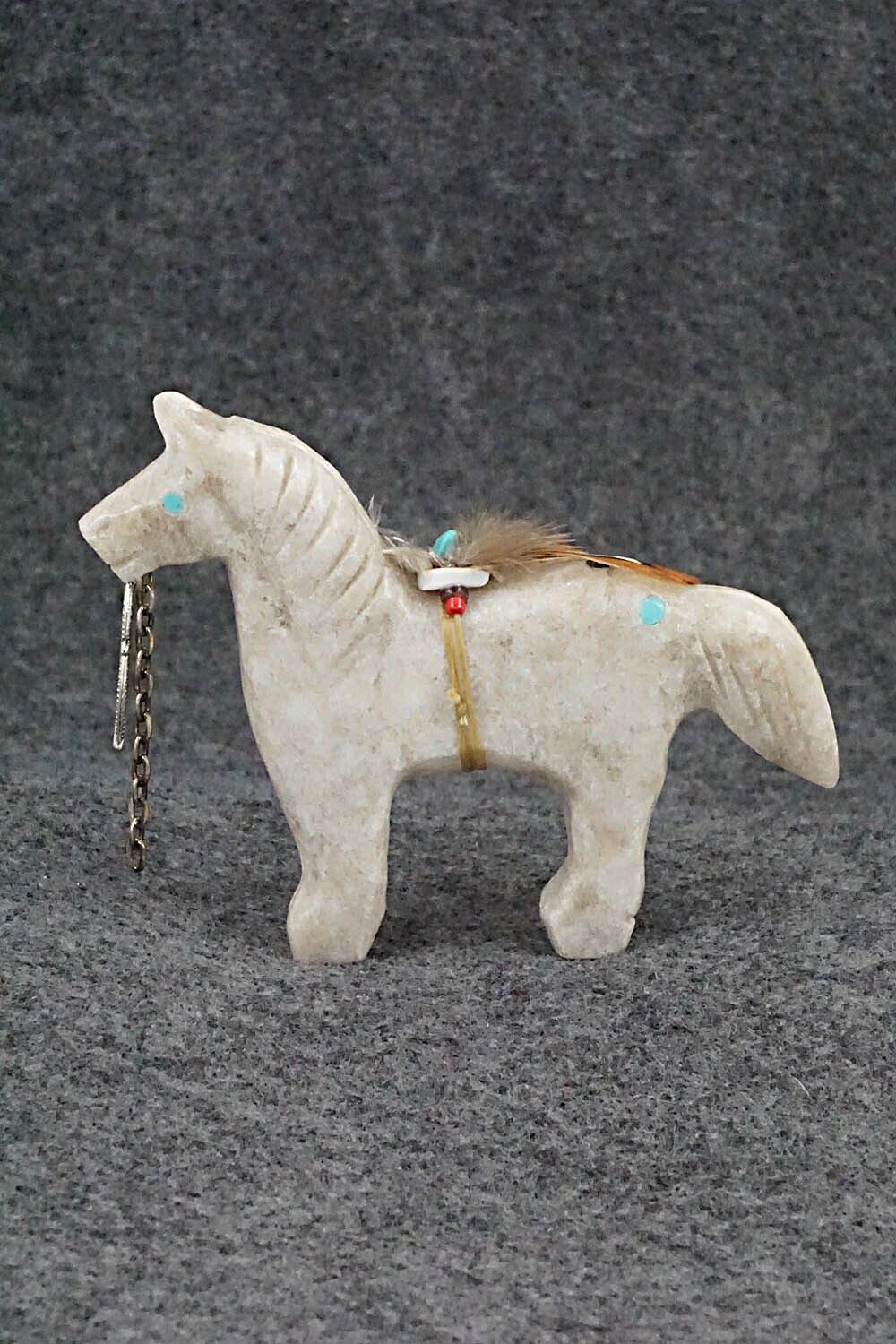 Horse Navajo Fetish Carving - Ben Livingston