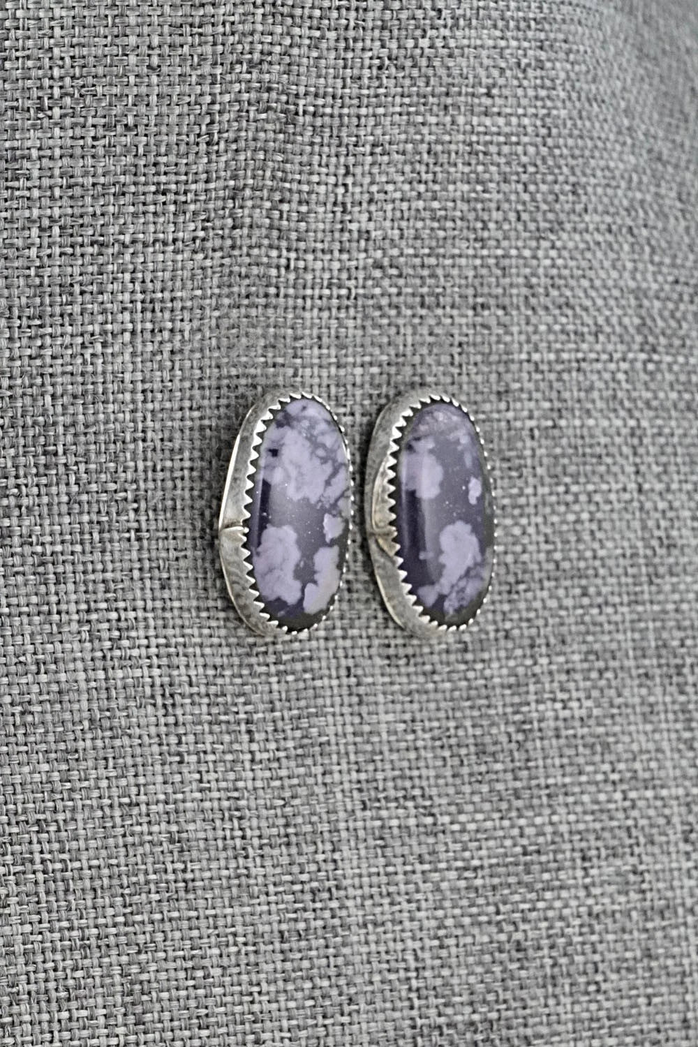 Morado & Sterling Silver Earrings - Murray Hannaweeka