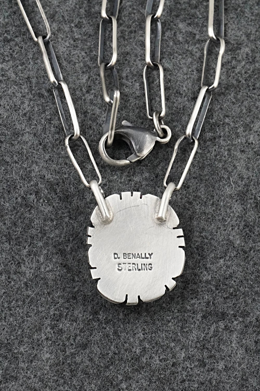 Turquoise & Sterling Silver Necklace - Daniel Benally