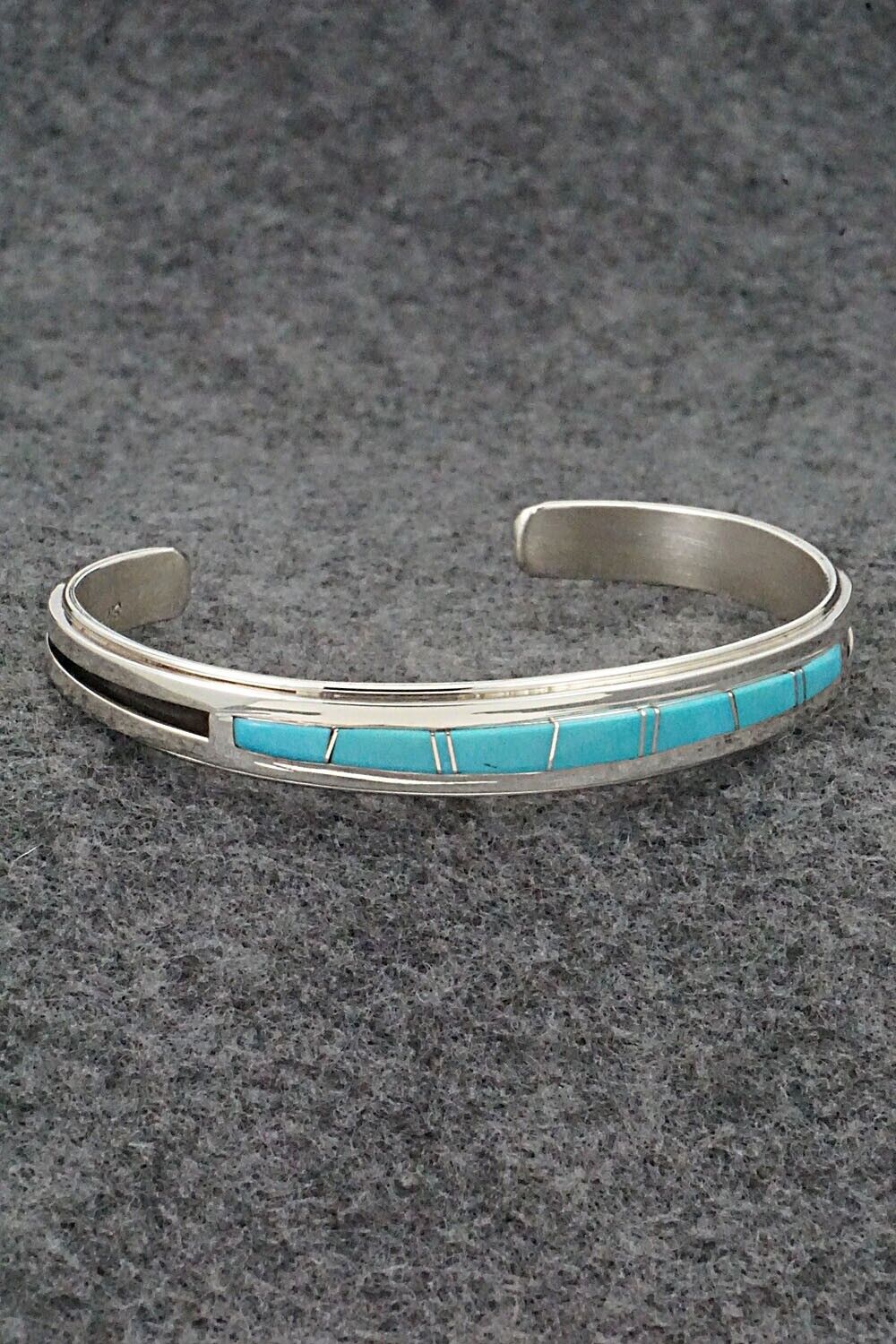 Turquoise & Sterling Silver Bracelet - Wilbert Muskett Jr.