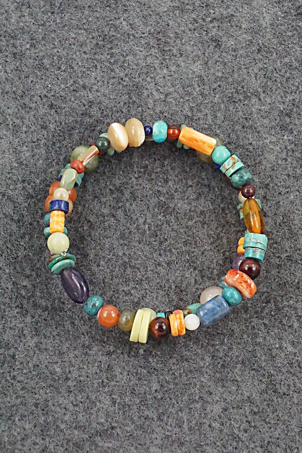 Multi-Stone Beaded Bracelet - Helen Tsosie