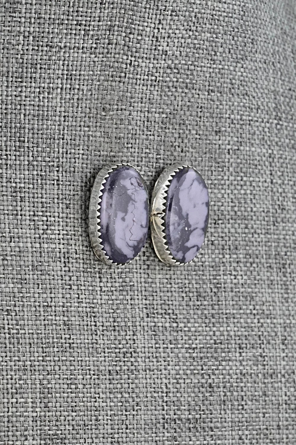 Morado & Sterling Silver Earrings - Murray Hannaweeka