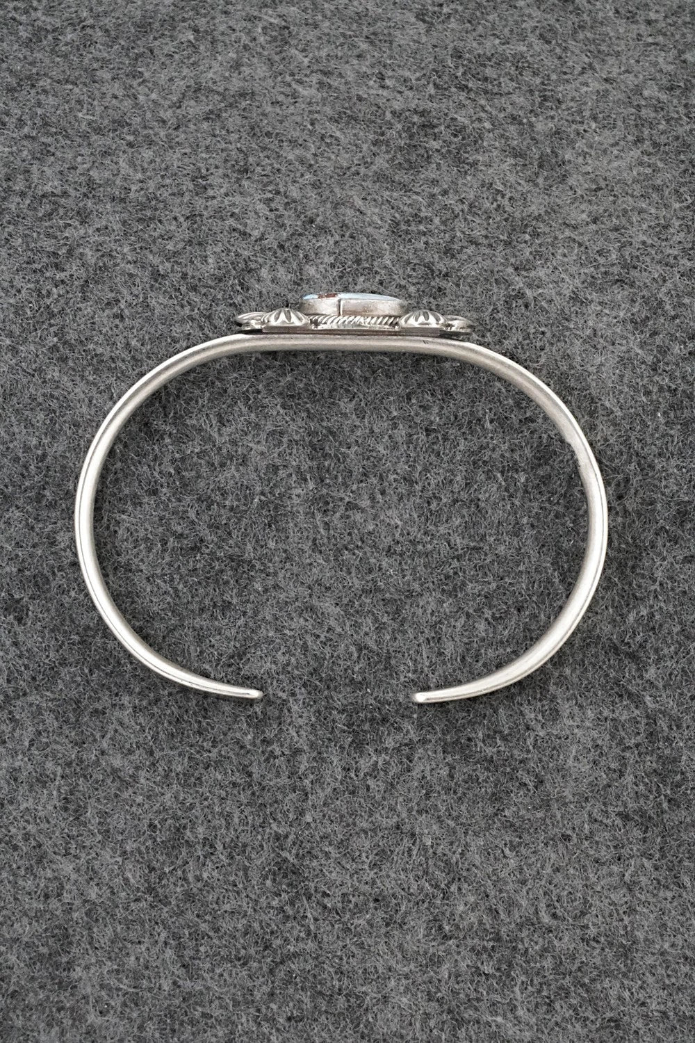 Turquoise & Sterling Silver Bracelet - Genevieve Francisco