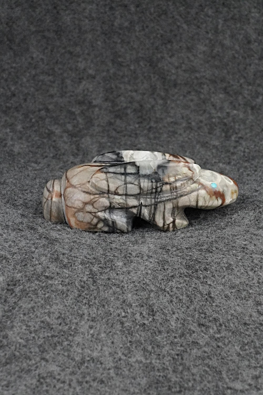 Rabbit Zuni Fetish Carving - Reynold Lunasee