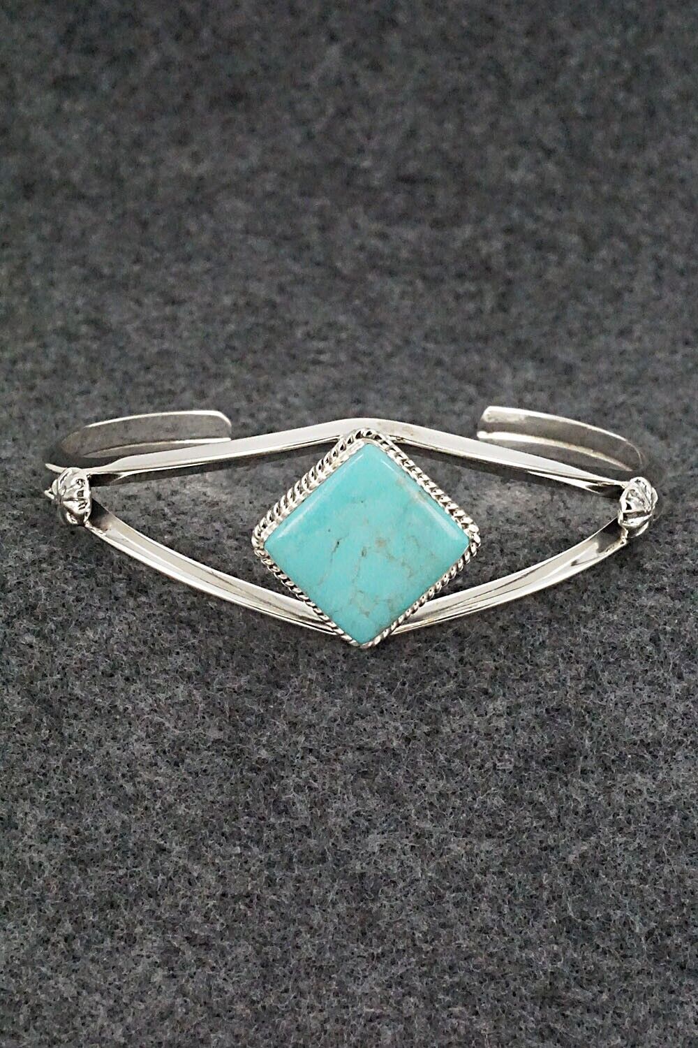 Turquoise & Sterling Silver Bracelet - Charlene Yazzie