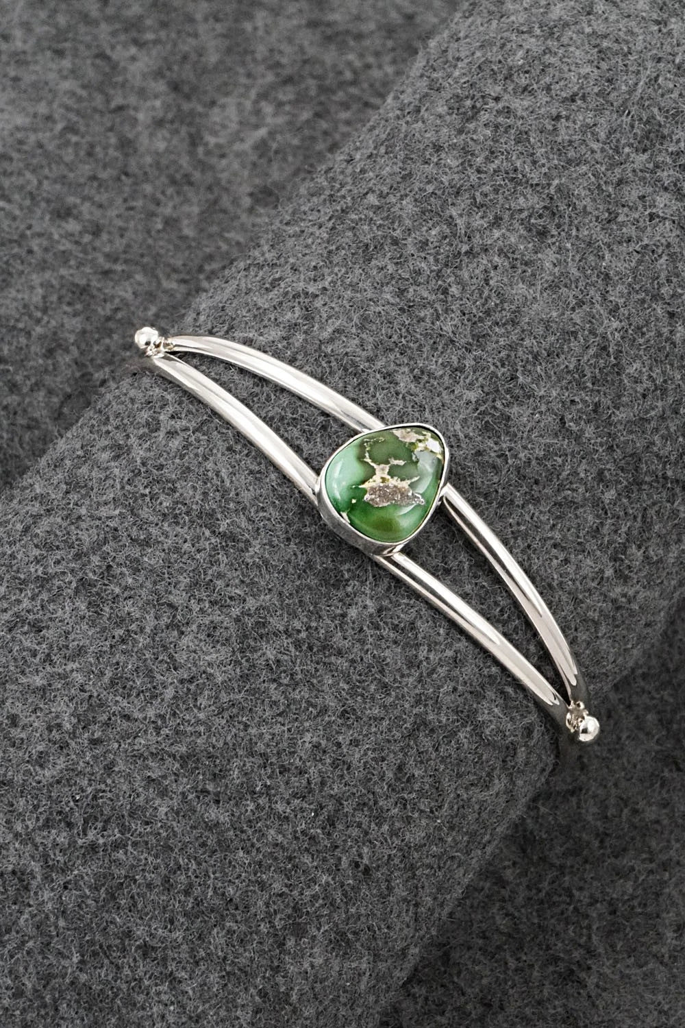 Turquoise & Sterling Silver Bracelet - Rosemary Saunders