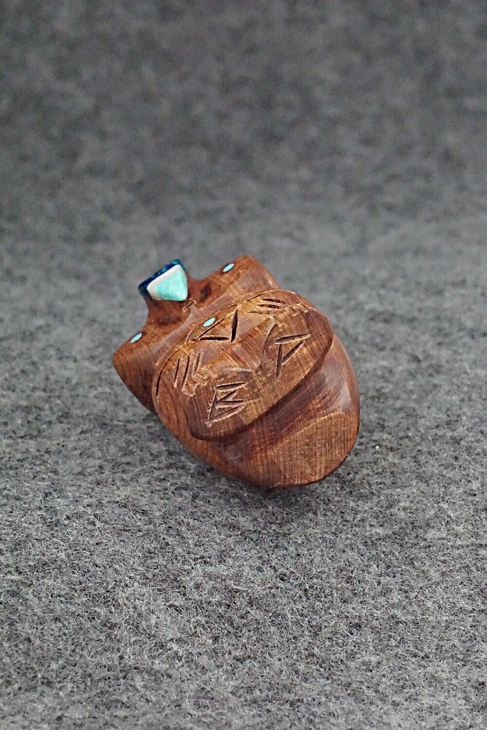 Owl Zuni Fetish Carving - Brandon Phillips