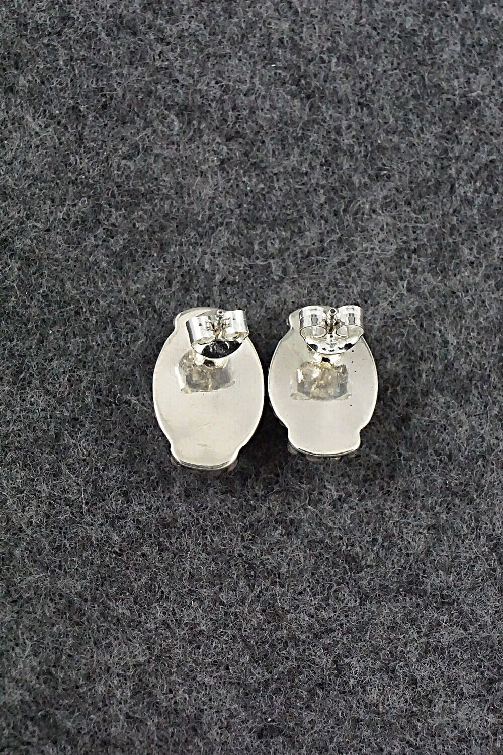 Turquoise & Sterling Silver Earrings - Jan Mariano