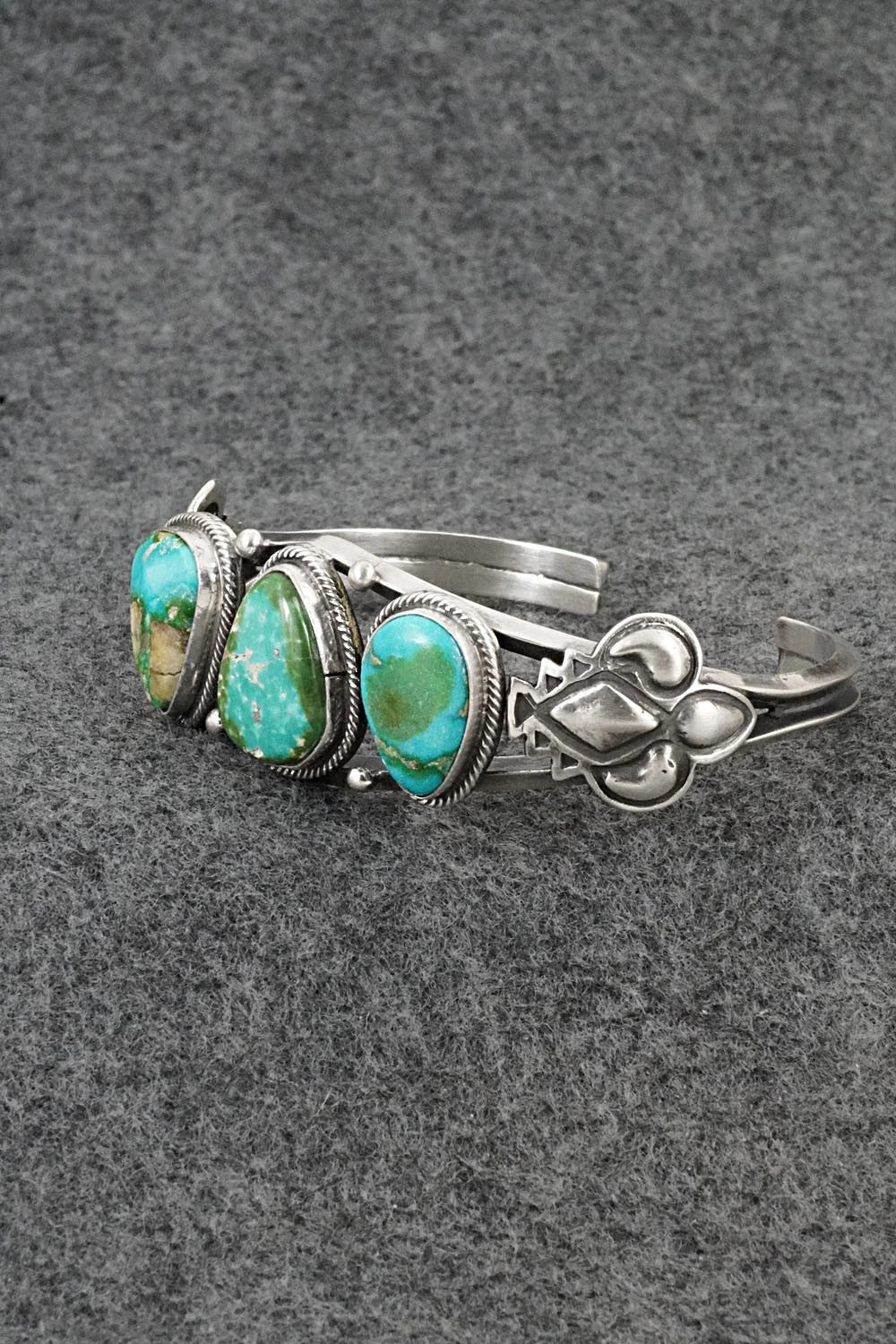 Turquoise & Sterling Silver Bracelet - Sharon McCarthy