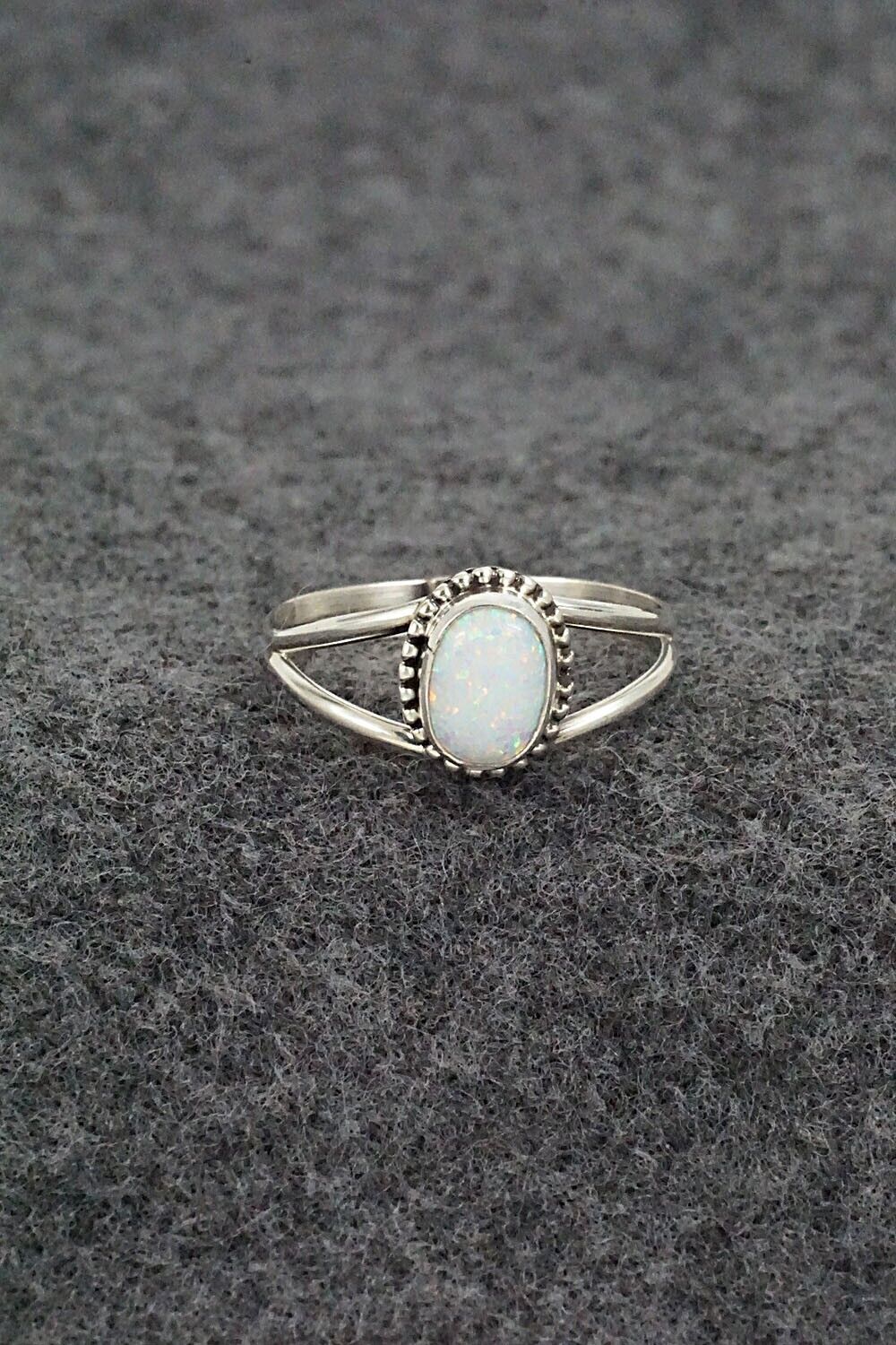 Opalite & Sterling Silver Ring - Jan Mariano - Size 8