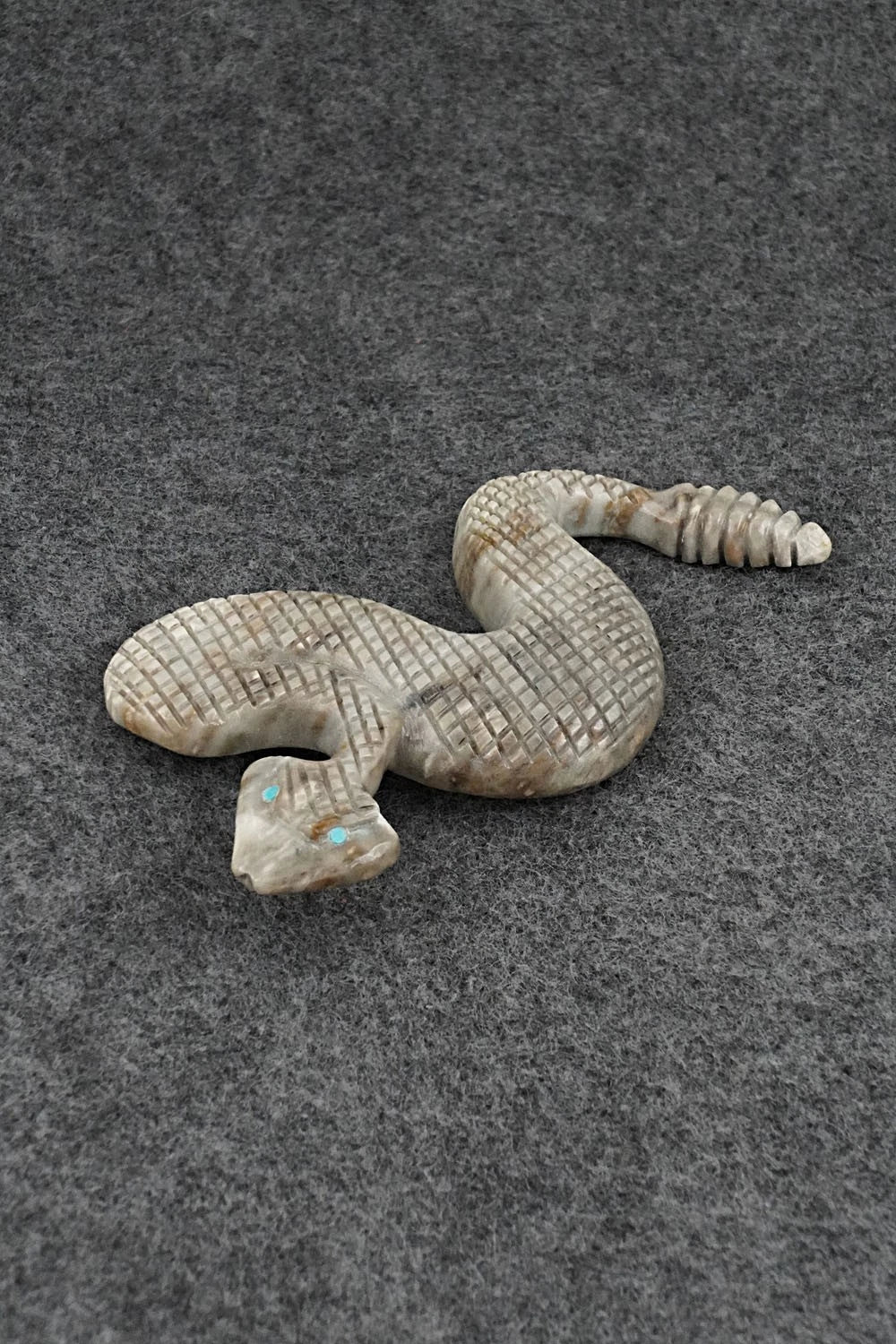 Rattlesnake Zuni Fetish Carving - Paulette & Farlan Quam