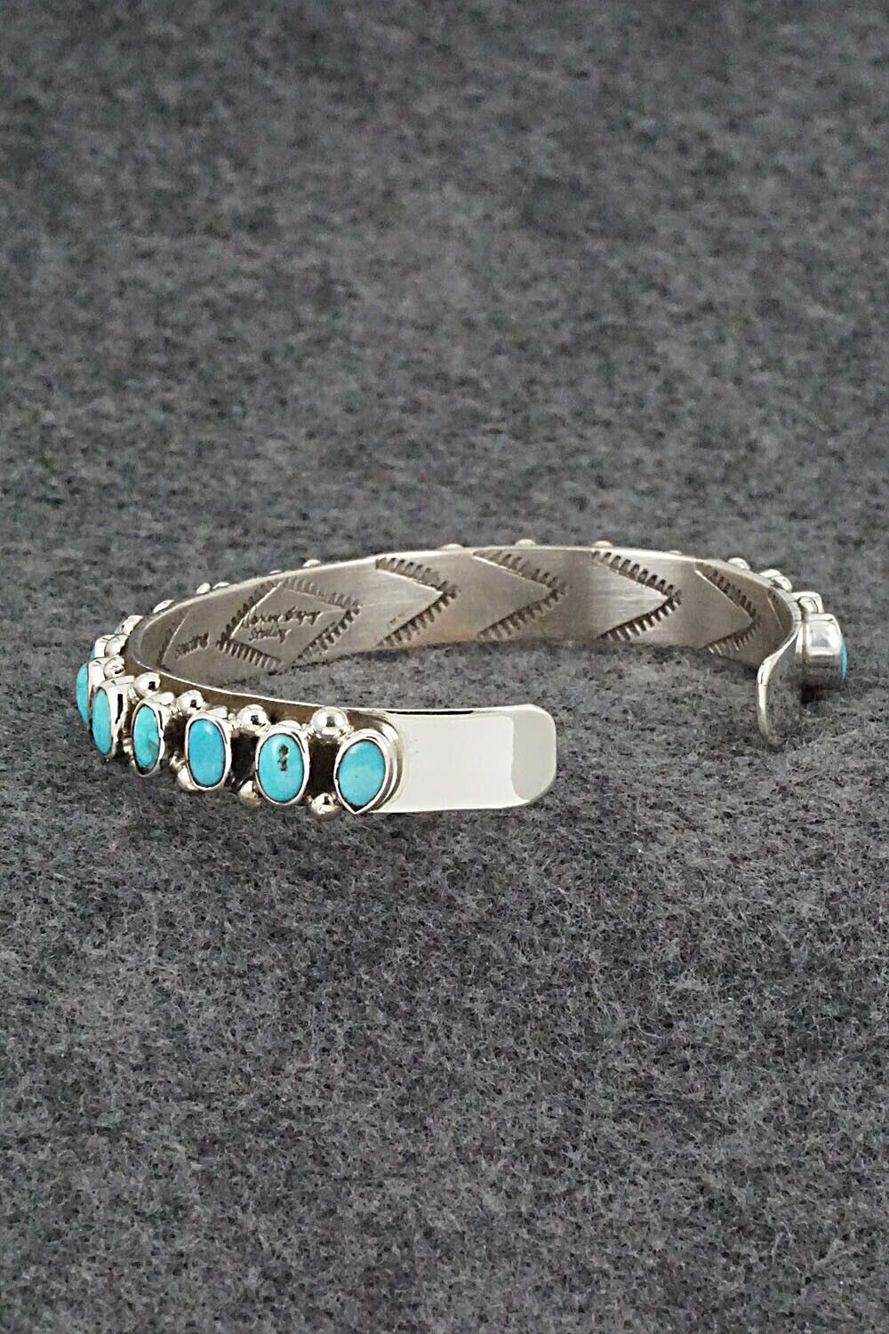 Turquoise & Sterling Silver Bracelet - Darlene Begay