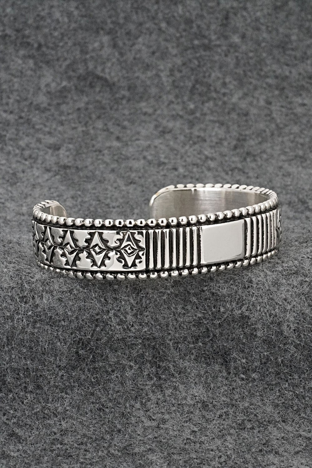 Sterling Silver Bracelet - Jonathan Nez