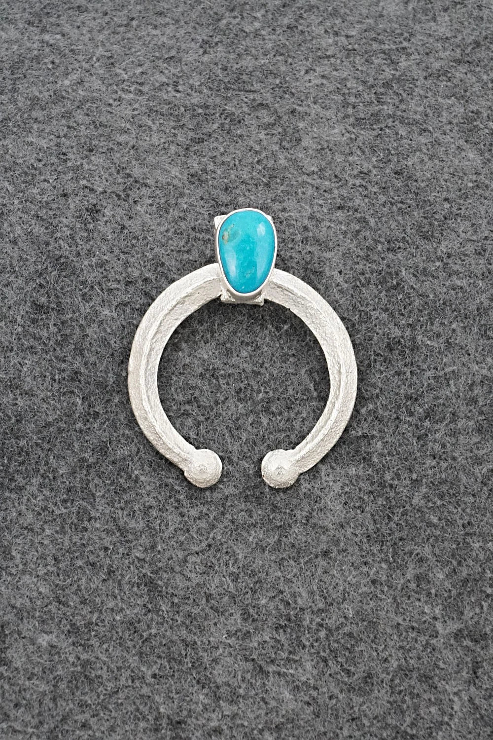 Turquoise & Sterling Silver Pendant - Cody Noble