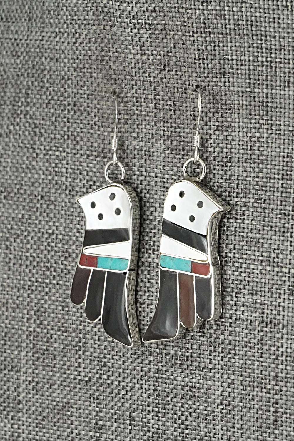 Multi-Stone & Sterling Silver Inlay Necklace Set - Bobby Shack