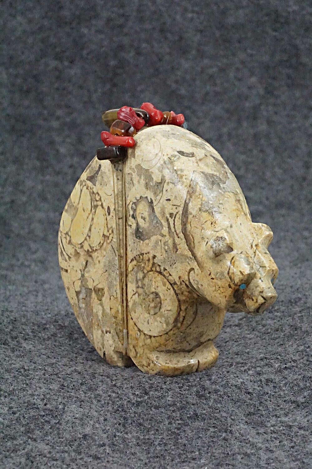 Bear Zuni Fetish Carving - Paulette & Farlan Quam
