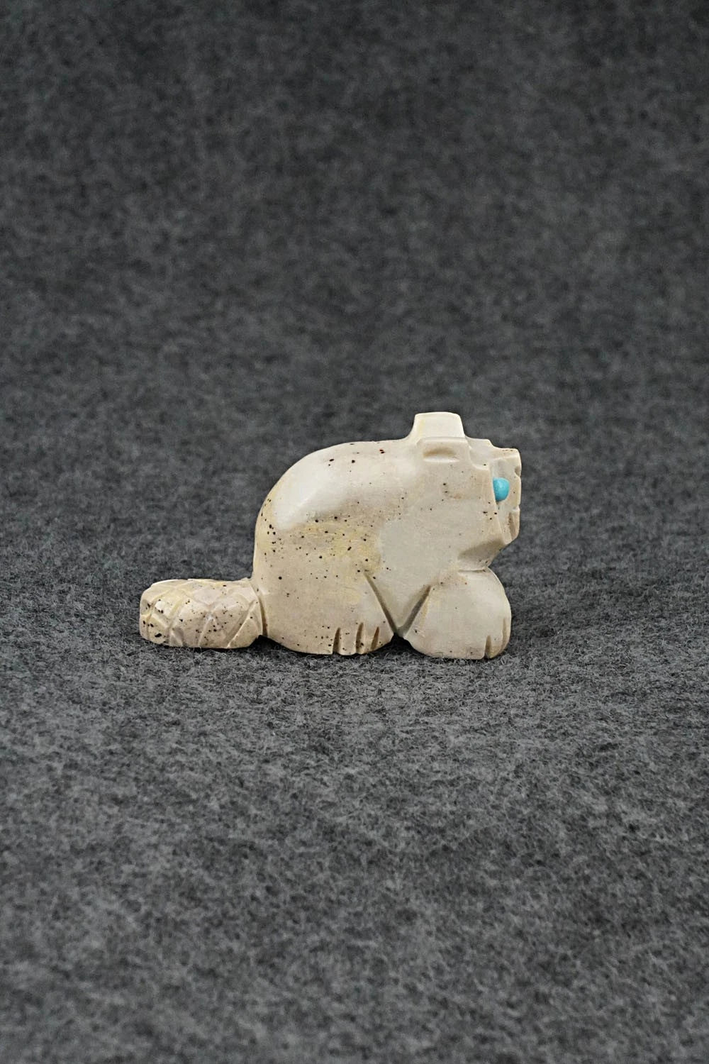 Beaver Zuni Fetish Carving - Cody Chavez