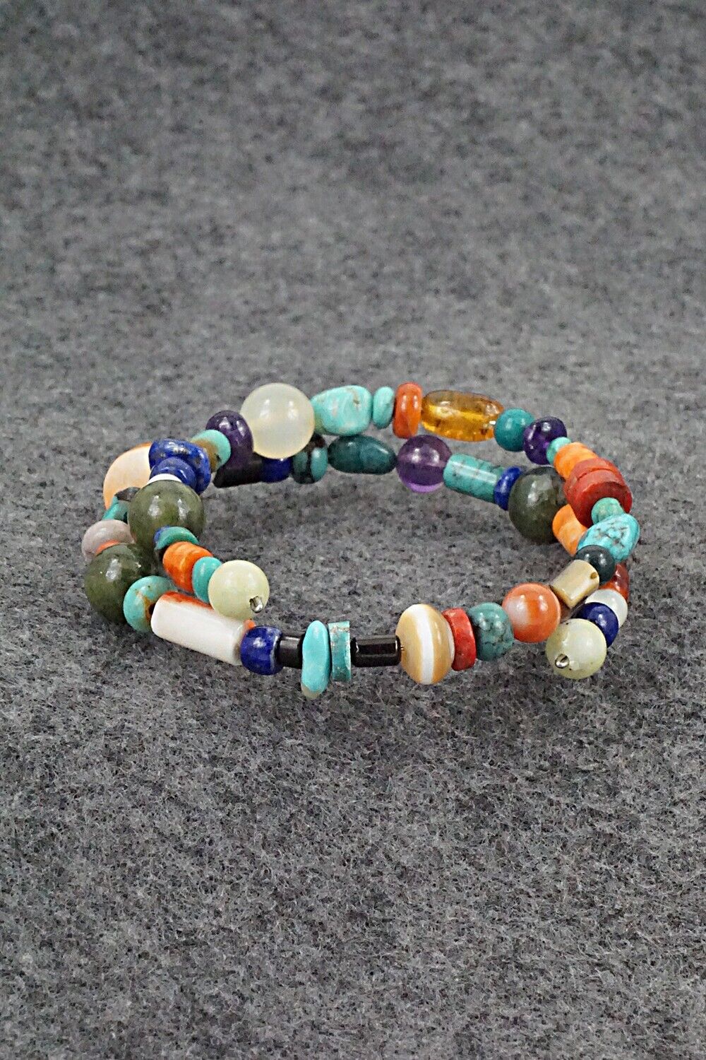 Multi-Stone Beaded Bracelet - Helen Tsosie