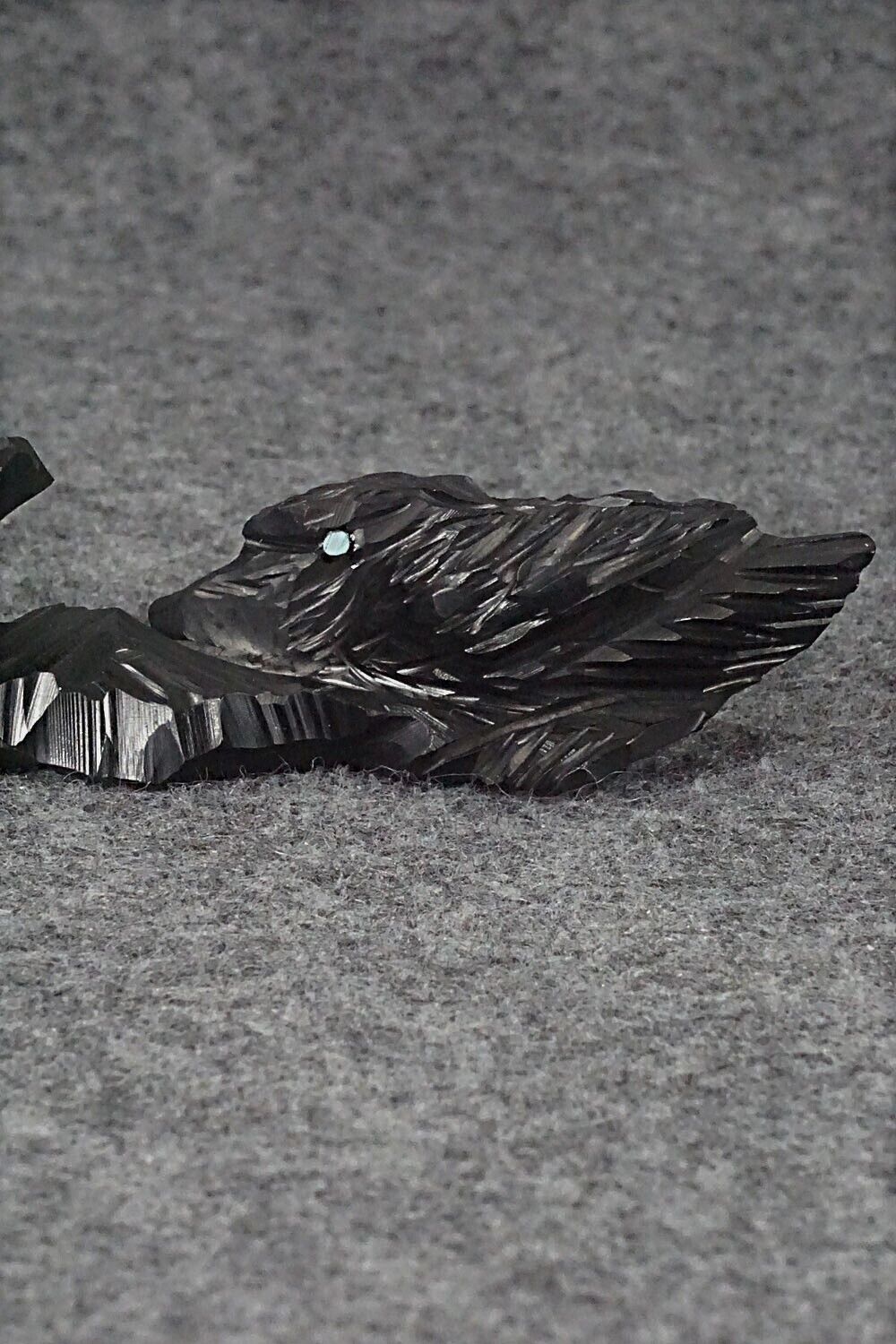 Crow Zuni Fetish Carving - Tony Mackel