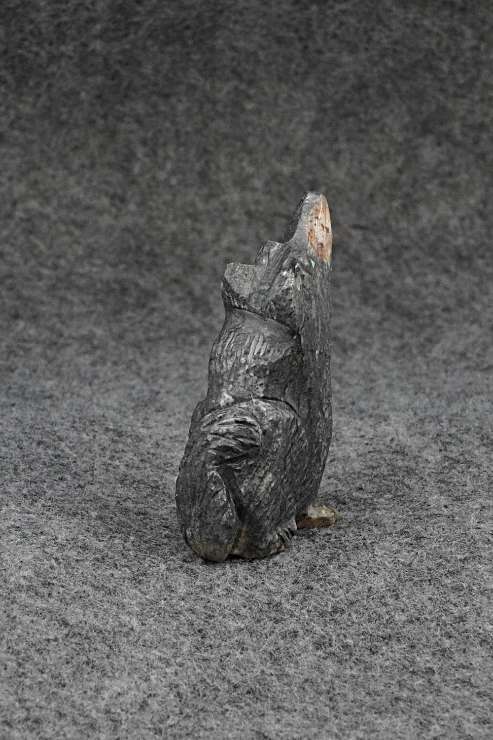 Wolf Zuni Fetish Carving - Tony Mackel