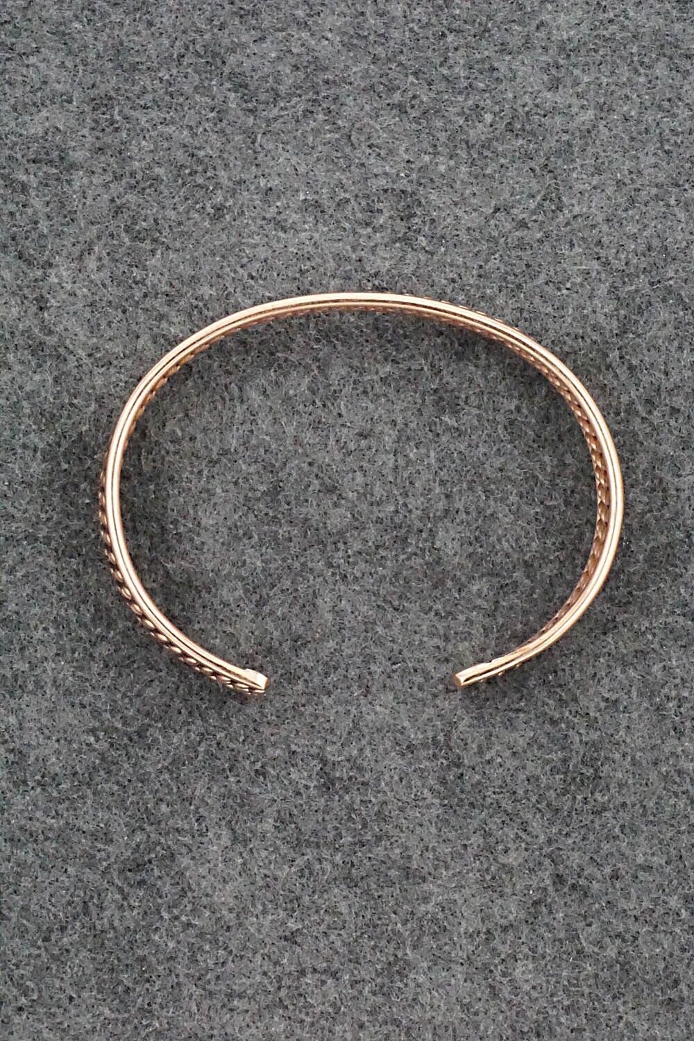 Copper Bracelet - Elaine Tahe