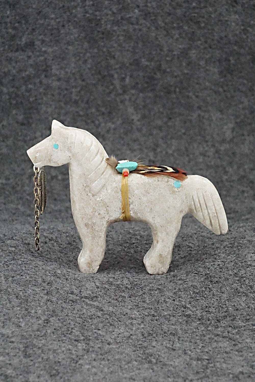 Horse Navajo Fetish Carving - Ben Livingston