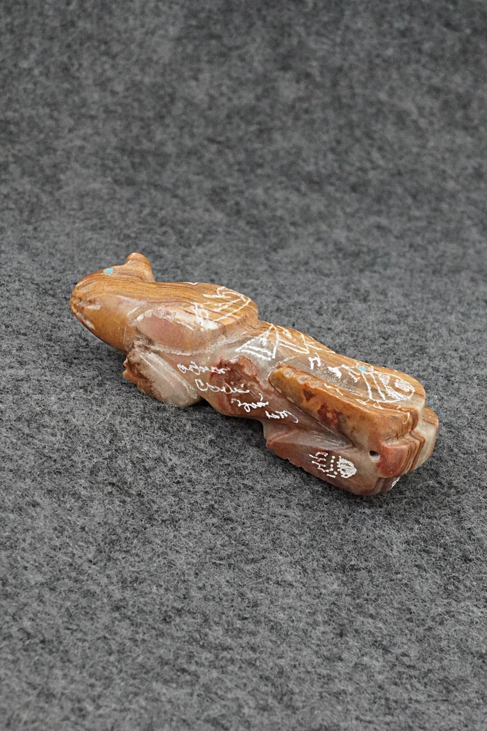 Mountain Lion Zuni Fetish Carving - Adrian Cachini