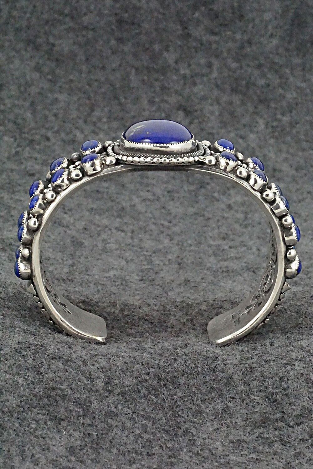 Lapis & Sterling Silver Bracelet - Myron Etsitty