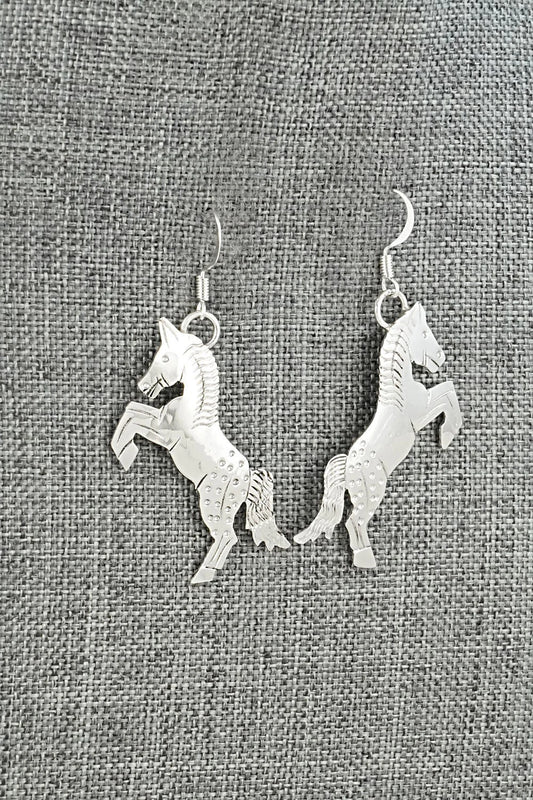 Sterling Silver Earrings - Louise Yazzie