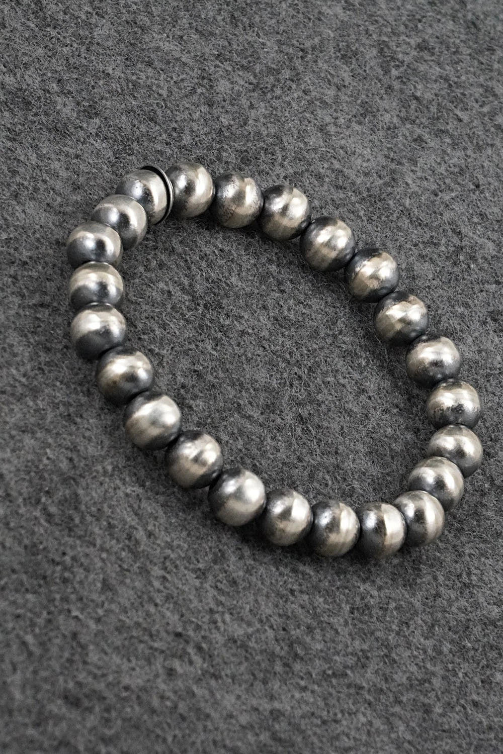 Sterling Silver Navajo Pearl Bracelet - Bryannen Halwood