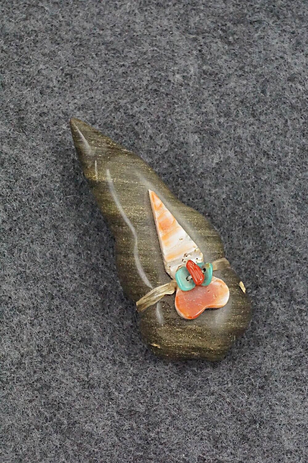 Mole Zuni Fetish Carving - Leland Boone